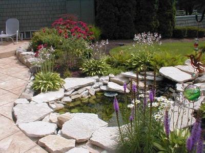 庭院水塘，靈動一方 12套農(nóng)村庭院水塘設(shè)計(jì)實(shí)例參考